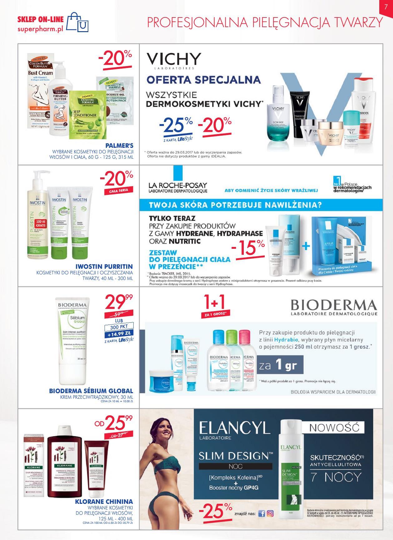Gazetka promocyjna Superpharm do 29/03/2017 str.7