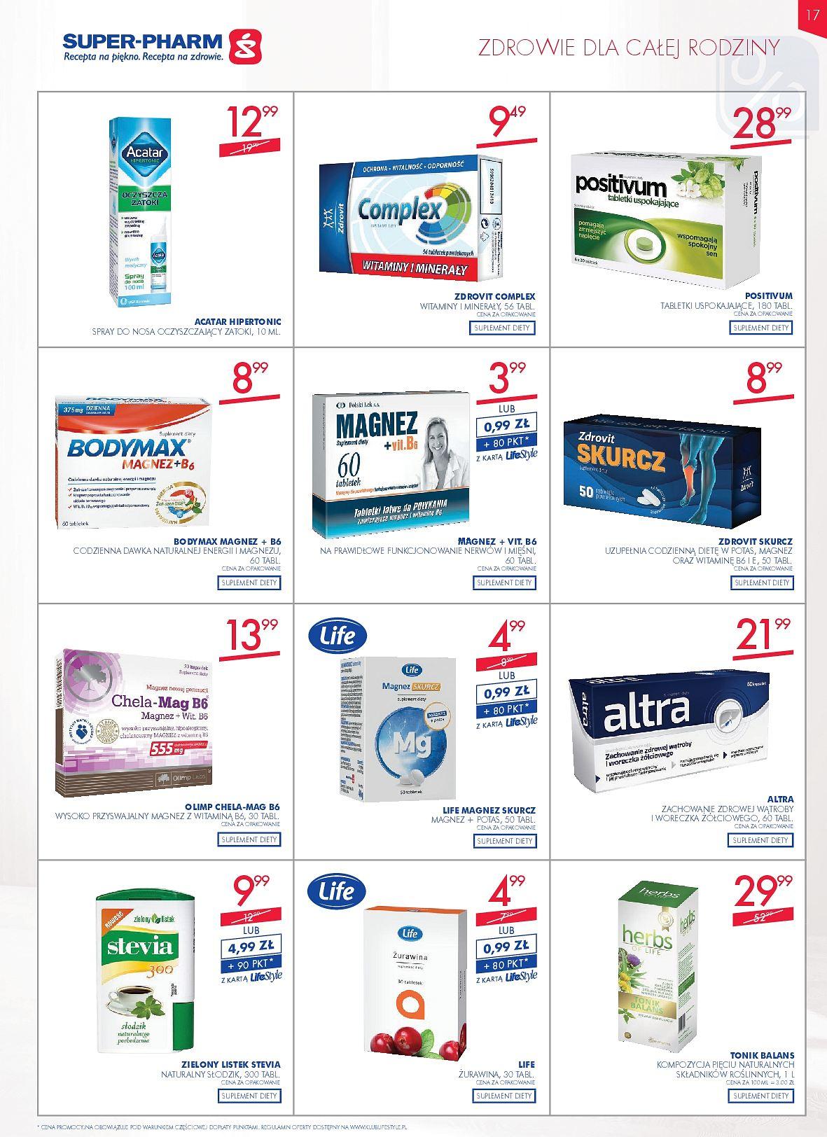 Gazetka promocyjna Superpharm do 02/05/2018 str.17