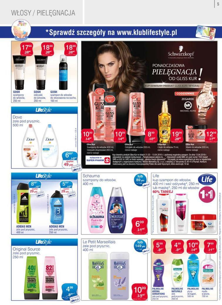 Gazetka promocyjna Superpharm do 13/04/2016 str.5