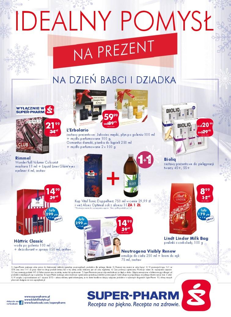 Gazetka promocyjna Superpharm do 01/02/2017 str.20