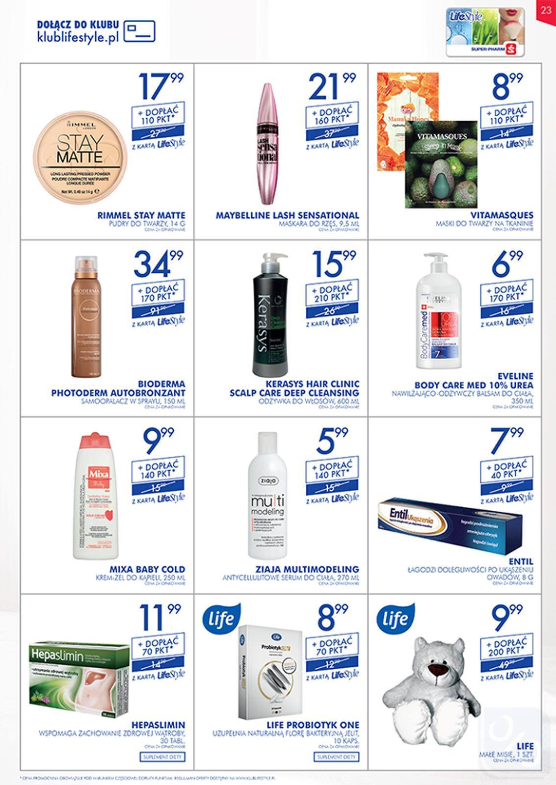 Gazetka promocyjna Superpharm do 31/07/2019 str.23