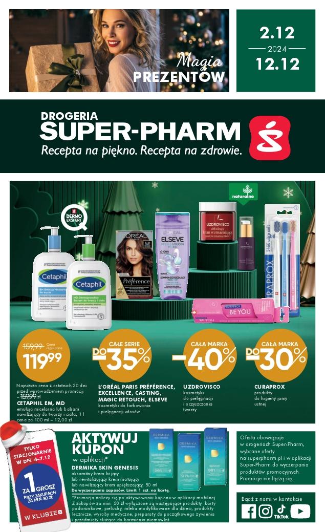 Gazetka promocyjna Superpharm do 12/12/2024 str.1