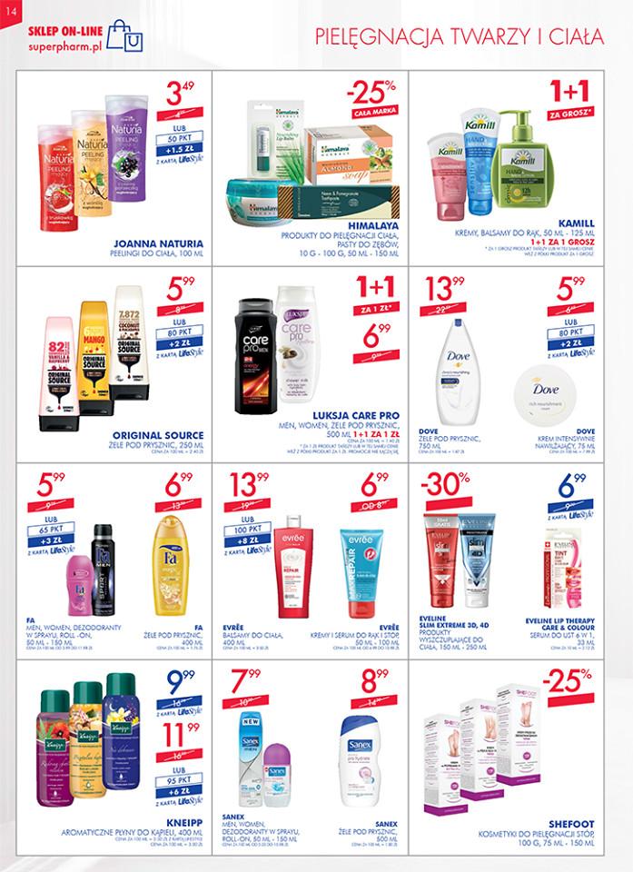 Gazetka promocyjna Superpharm do 01/03/2017 str.14