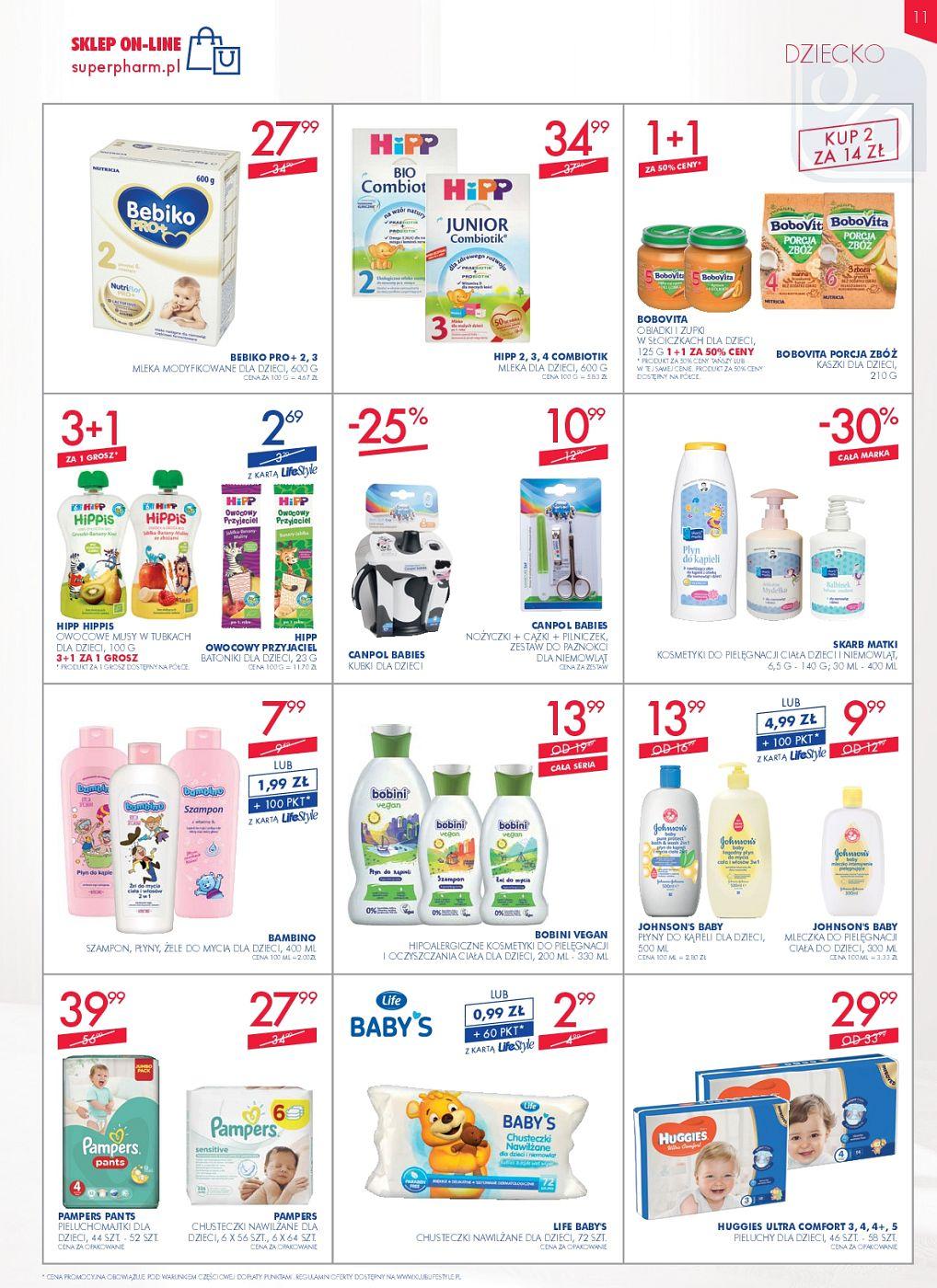 Gazetka promocyjna Superpharm do 18/04/2018 str.11