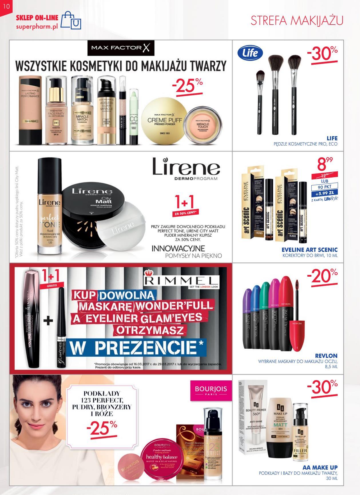 Gazetka promocyjna Superpharm do 29/03/2017 str.10