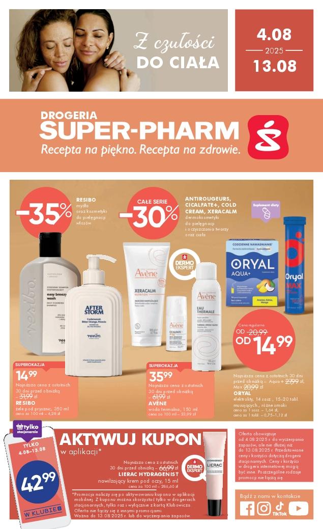 Gazetka promocyjna Superpharm do 13/08/2025 str.1