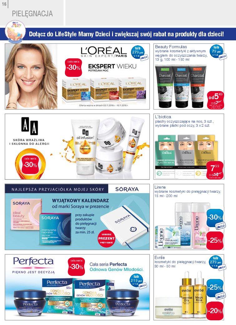 Gazetka promocyjna Superpharm do 16/11/2016 str.16