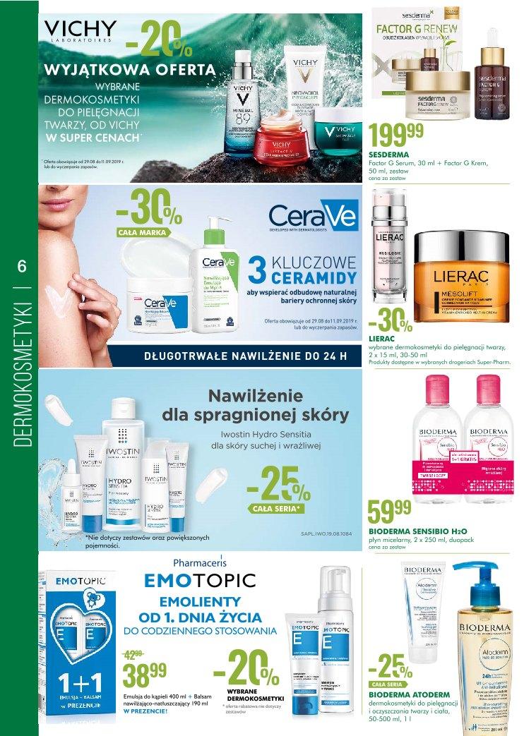 Gazetka promocyjna Superpharm do 11/09/2019 str.6