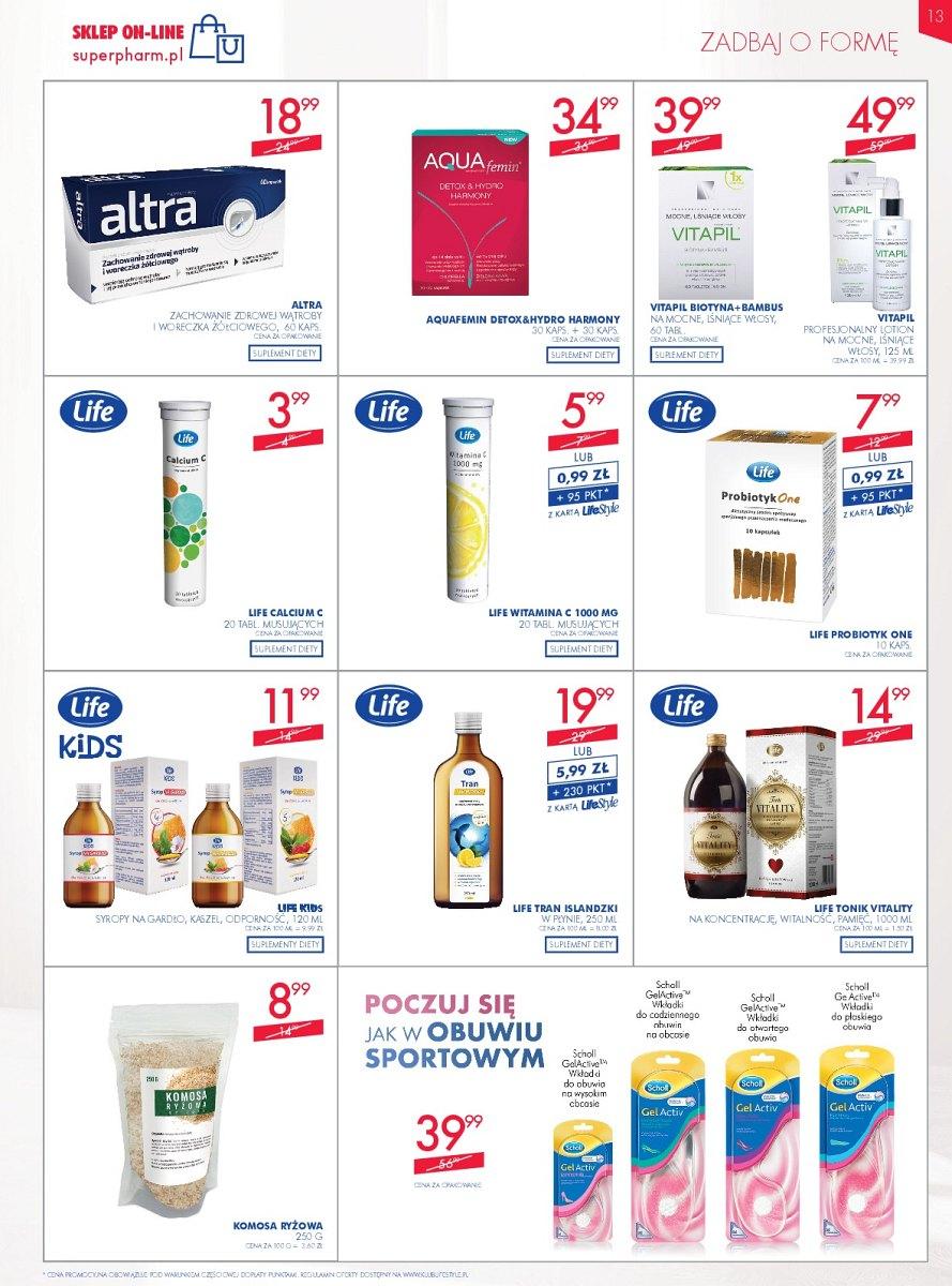 Gazetka promocyjna Superpharm do 31/01/2018 str.13