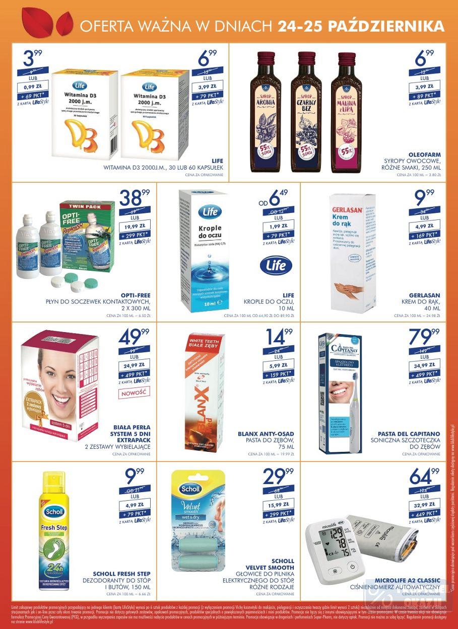 Gazetka promocyjna Superpharm do 25/10/2017 str.7