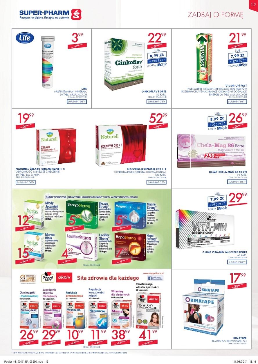Gazetka promocyjna Superpharm do 30/08/2017 str.19