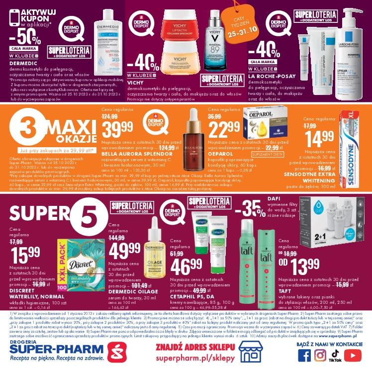 Gazetka promocyjna Superpharm do 31/10/2023 str.16