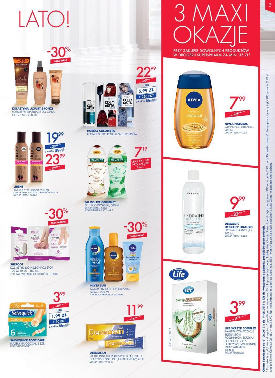 Gazetka promocyjna Superpharm do 14/06/2017 str.3