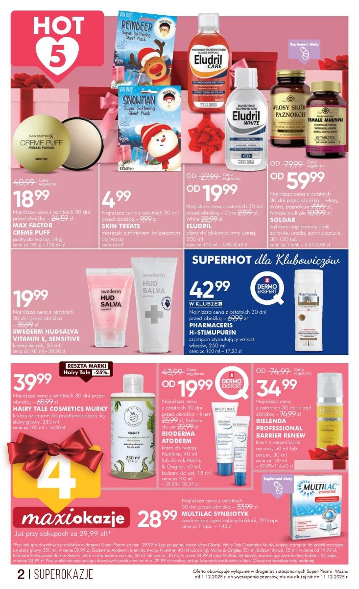 Gazetka promocyjna Superpharm do 12/12/2025 str.2