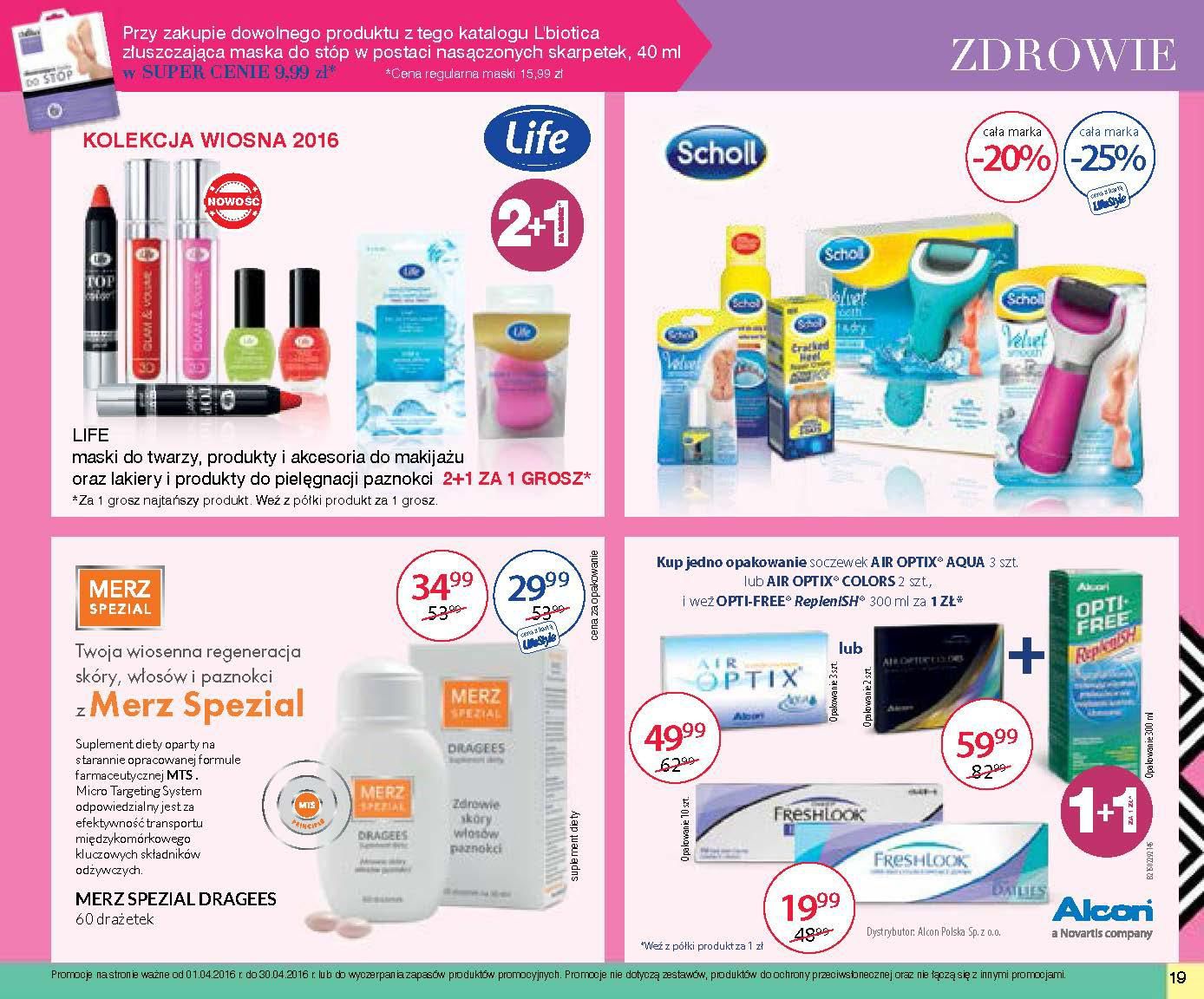 Gazetka promocyjna Superpharm do 30/04/2016 str.19