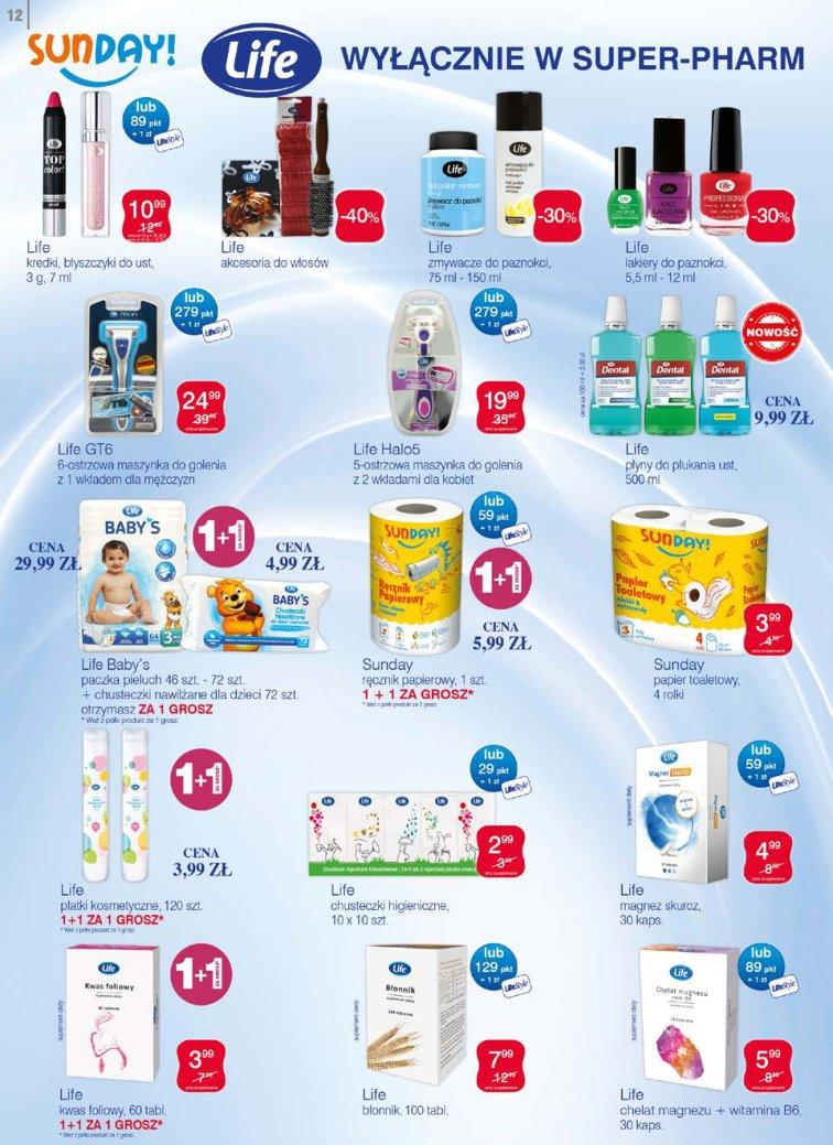 Gazetka promocyjna Superpharm do 31/08/2016 str.12