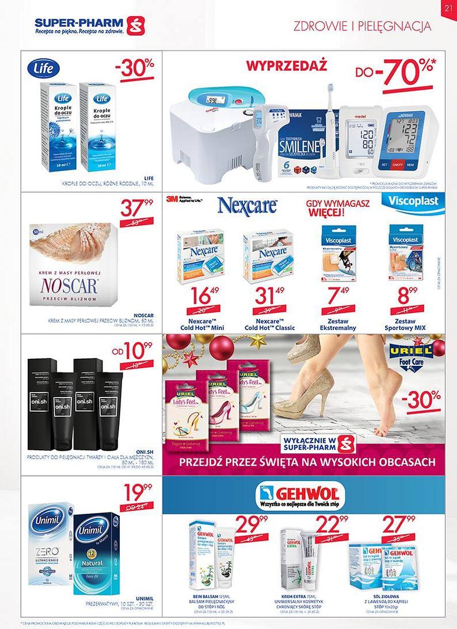 Gazetka promocyjna Superpharm do 13/12/2017 str.21