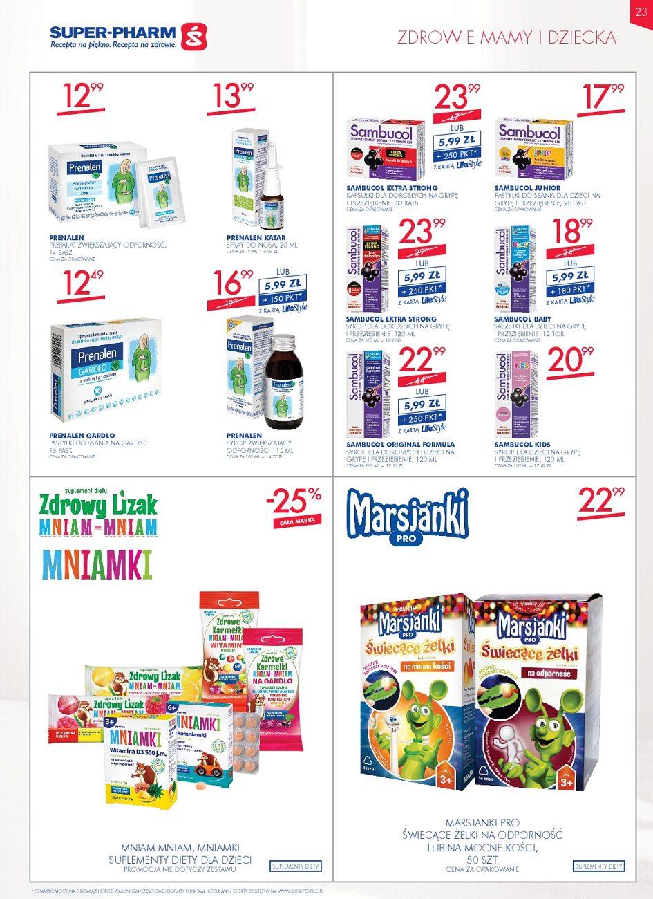 Gazetka promocyjna Superpharm do 14/02/2018 str.23