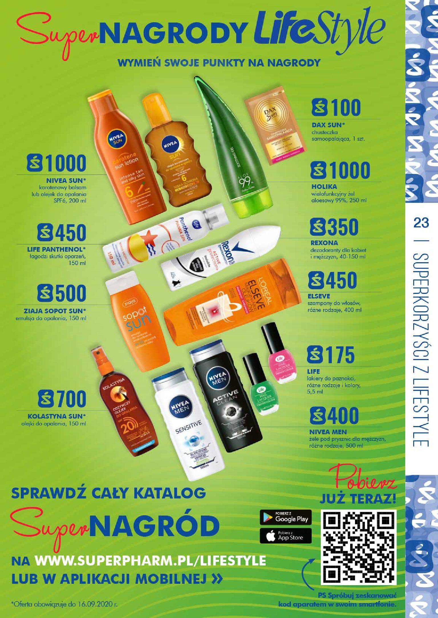 Gazetka promocyjna Superpharm do 26/08/2020 str.23