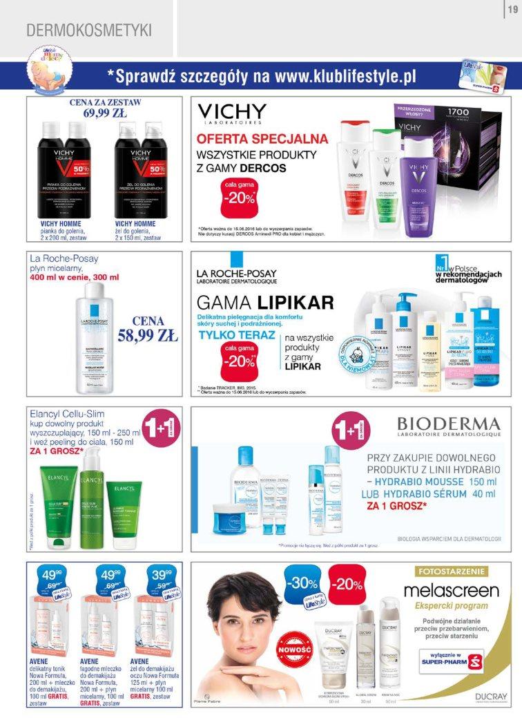 Gazetka promocyjna Superpharm do 15/06/2016 str.19