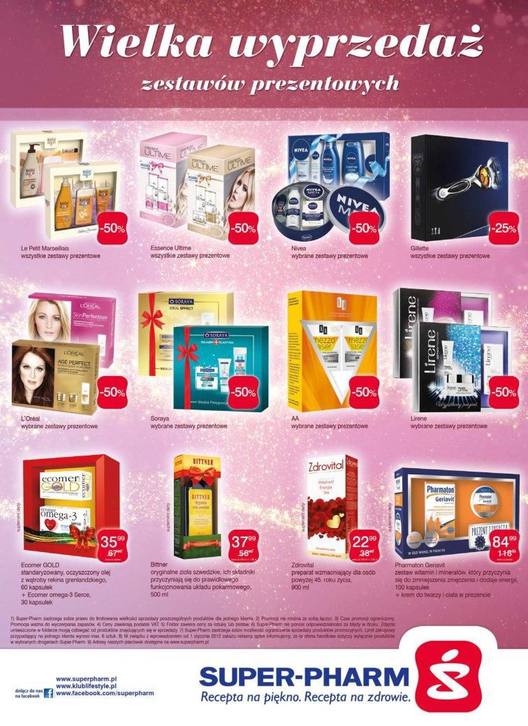 Gazetka promocyjna Superpharm do 06/01/2016 str.8