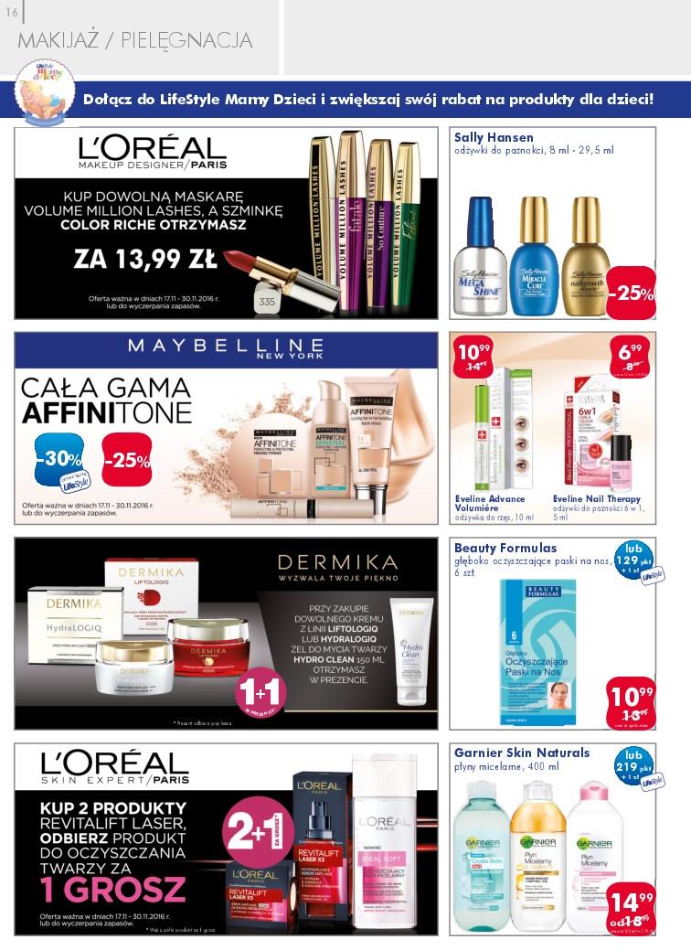 Gazetka promocyjna Superpharm do 30/11/2016 str.16