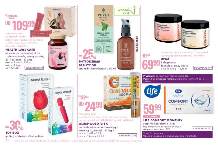 Gazetka promocyjna Superpharm do 08/10/2023 str.14