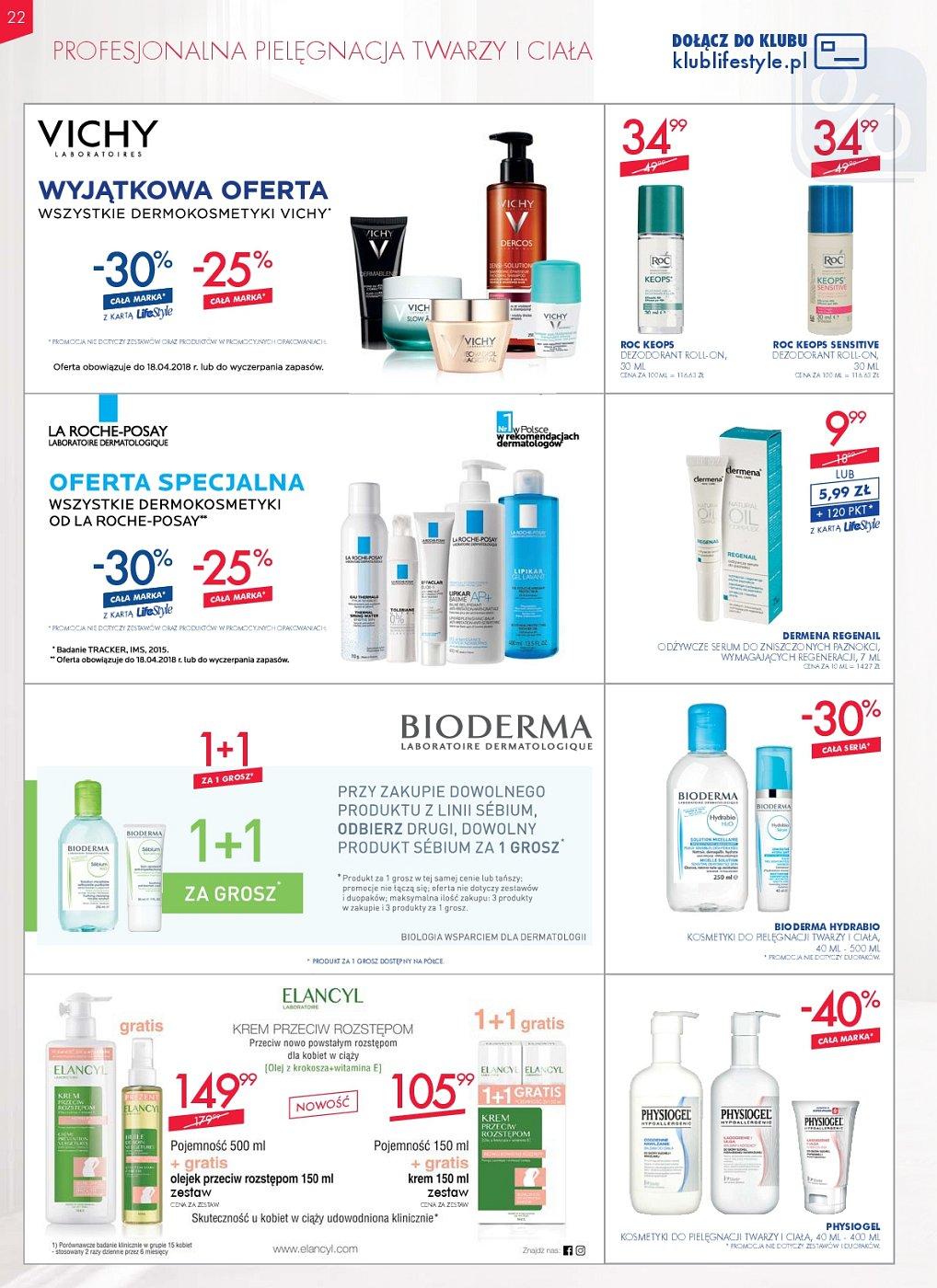 Gazetka promocyjna Superpharm do 18/04/2018 str.22