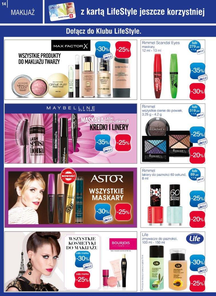 Gazetka promocyjna Superpharm do 16/03/2016 str.14
