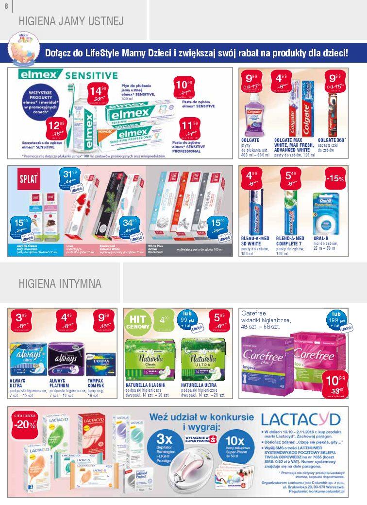 Gazetka promocyjna Superpharm do 26/10/2016 str.8