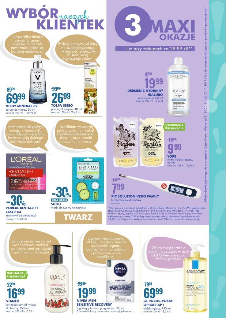 Gazetka promocyjna Superpharm do 20/11/2019 str.3