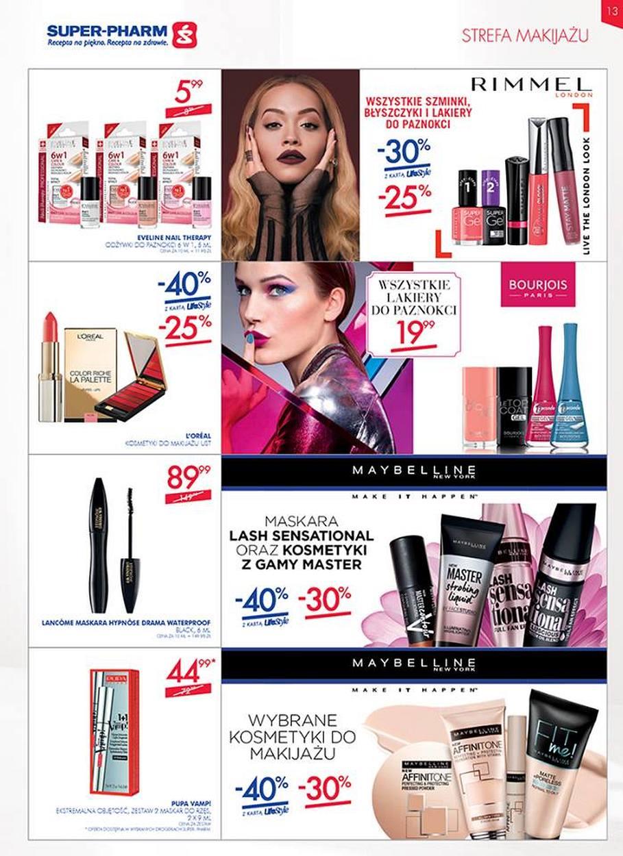 Gazetka promocyjna Superpharm do 12/07/2017 str.13