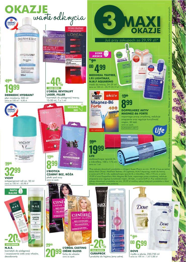 Gazetka promocyjna Superpharm do 26/08/2021 str.3