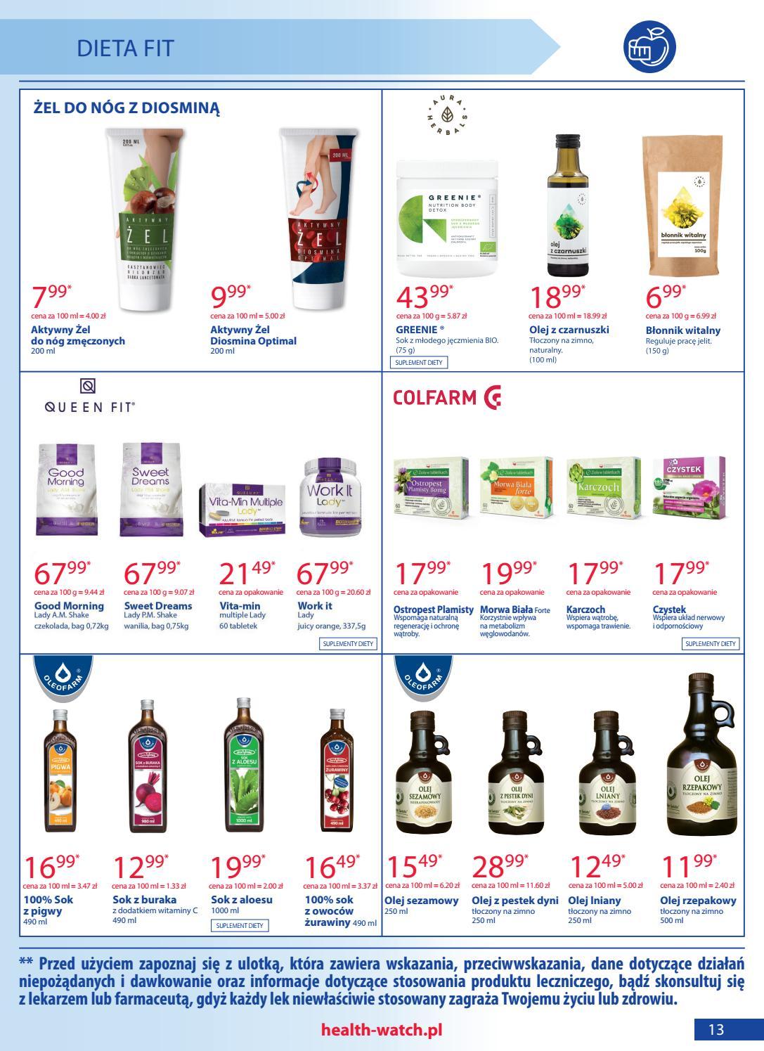 Gazetka promocyjna Superpharm do 30/08/2017 str.13