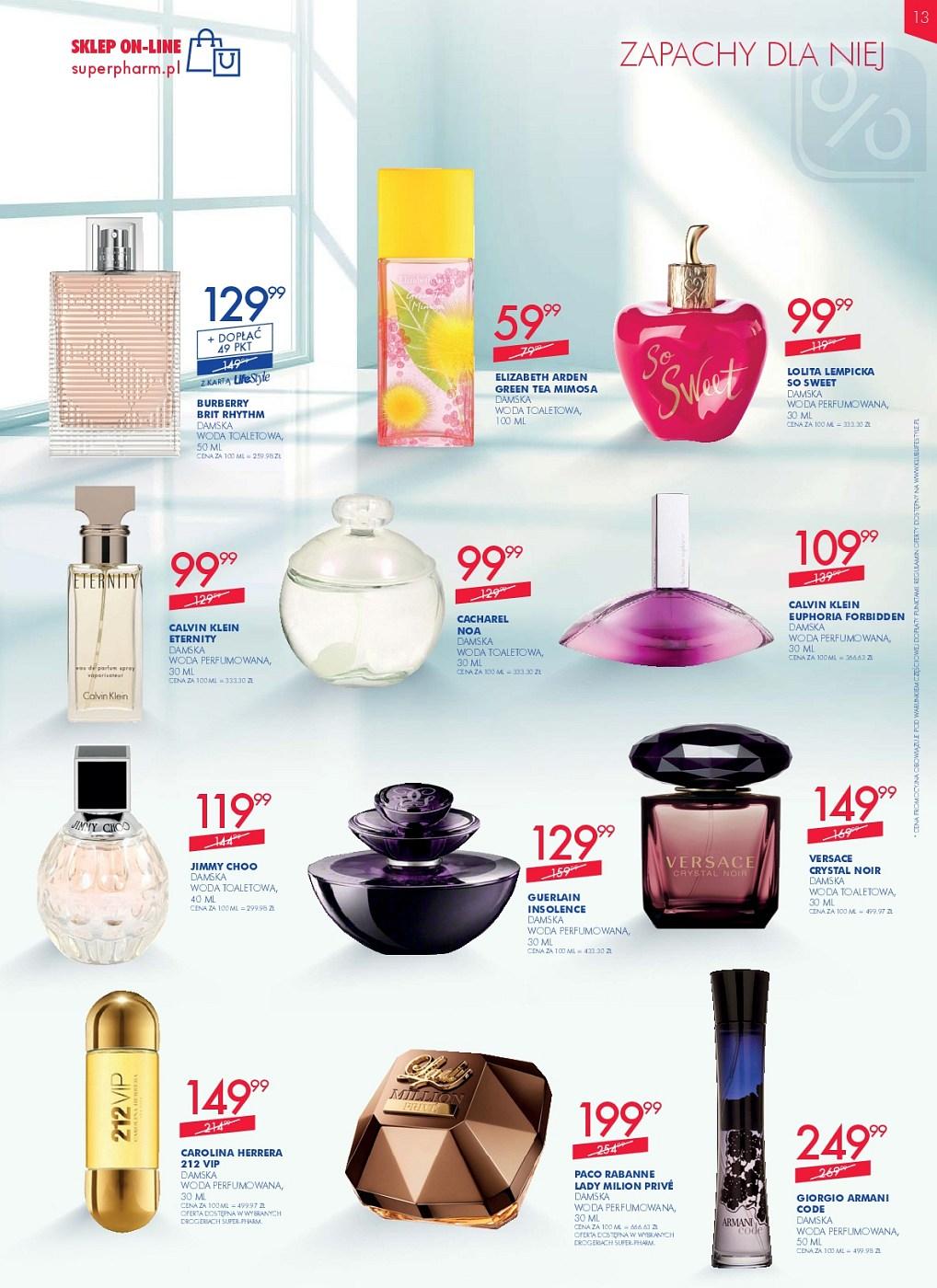 Gazetka promocyjna Superpharm do 18/04/2018 str.13
