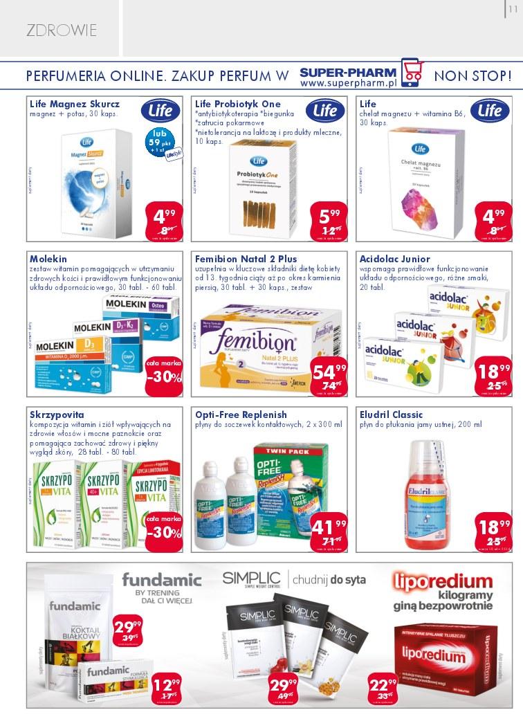 Gazetka promocyjna Superpharm do 01/02/2017 str.11