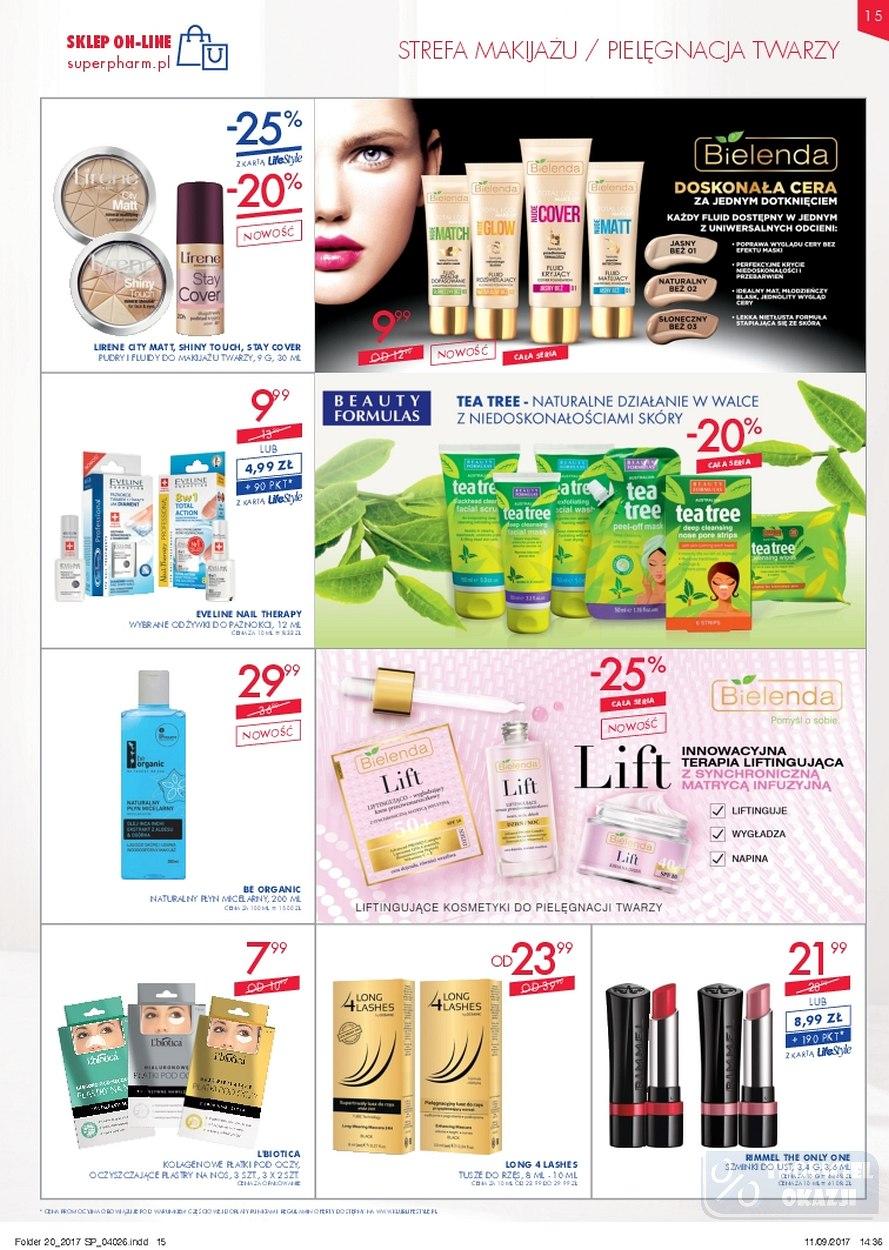 Gazetka promocyjna Superpharm do 27/09/2017 str.15