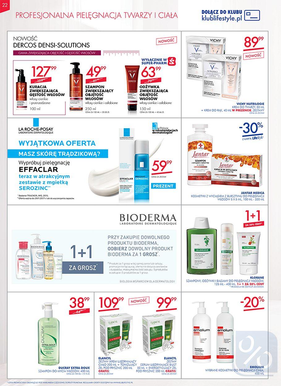 Gazetka promocyjna Superpharm do 29/11/2017 str.22