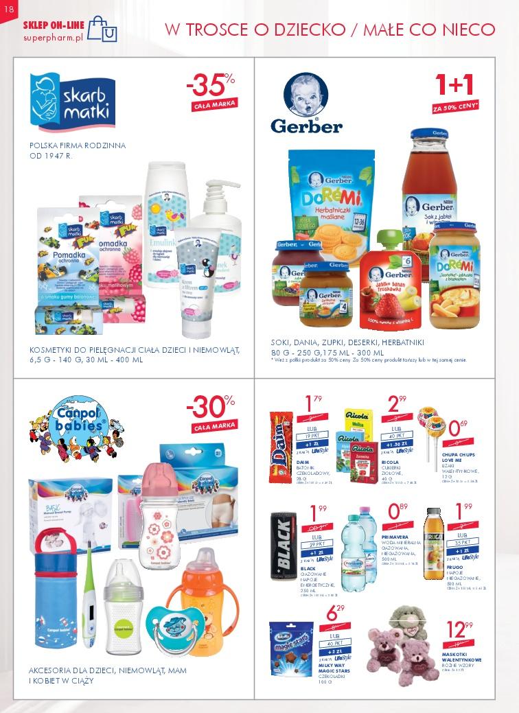 Gazetka promocyjna Superpharm do 15/02/2017 str.18