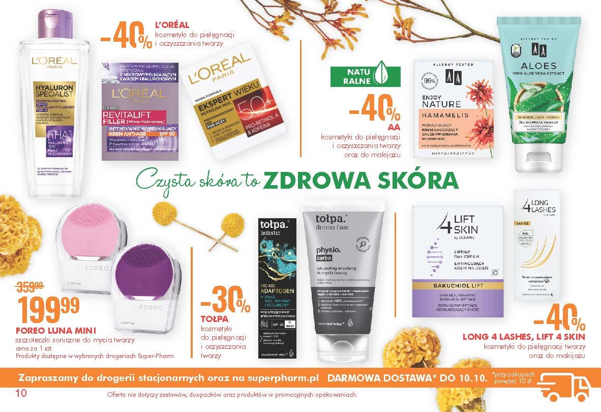 Gazetka promocyjna Superpharm do 10/10/2021 str.10