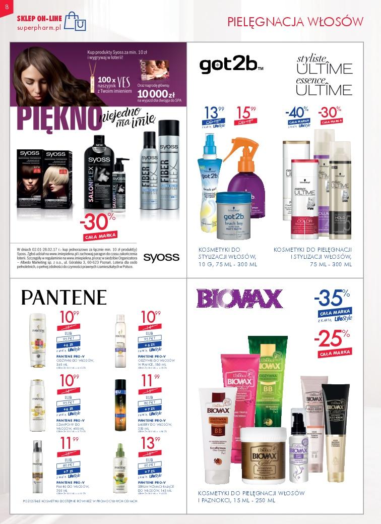 Gazetka promocyjna Superpharm do 15/02/2017 str.8