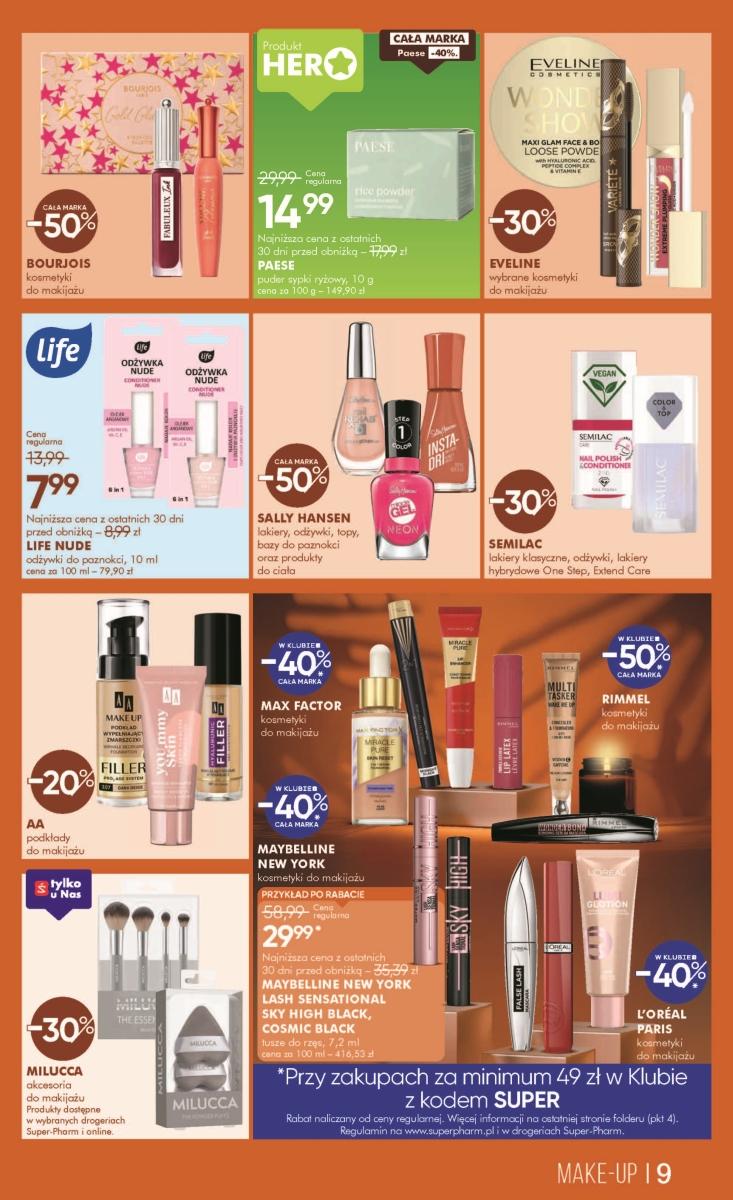 Gazetka promocyjna Superpharm do 21/11/2025 str.9