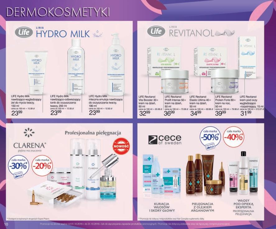 Gazetka promocyjna Superpharm do 31/10/2016 str.10