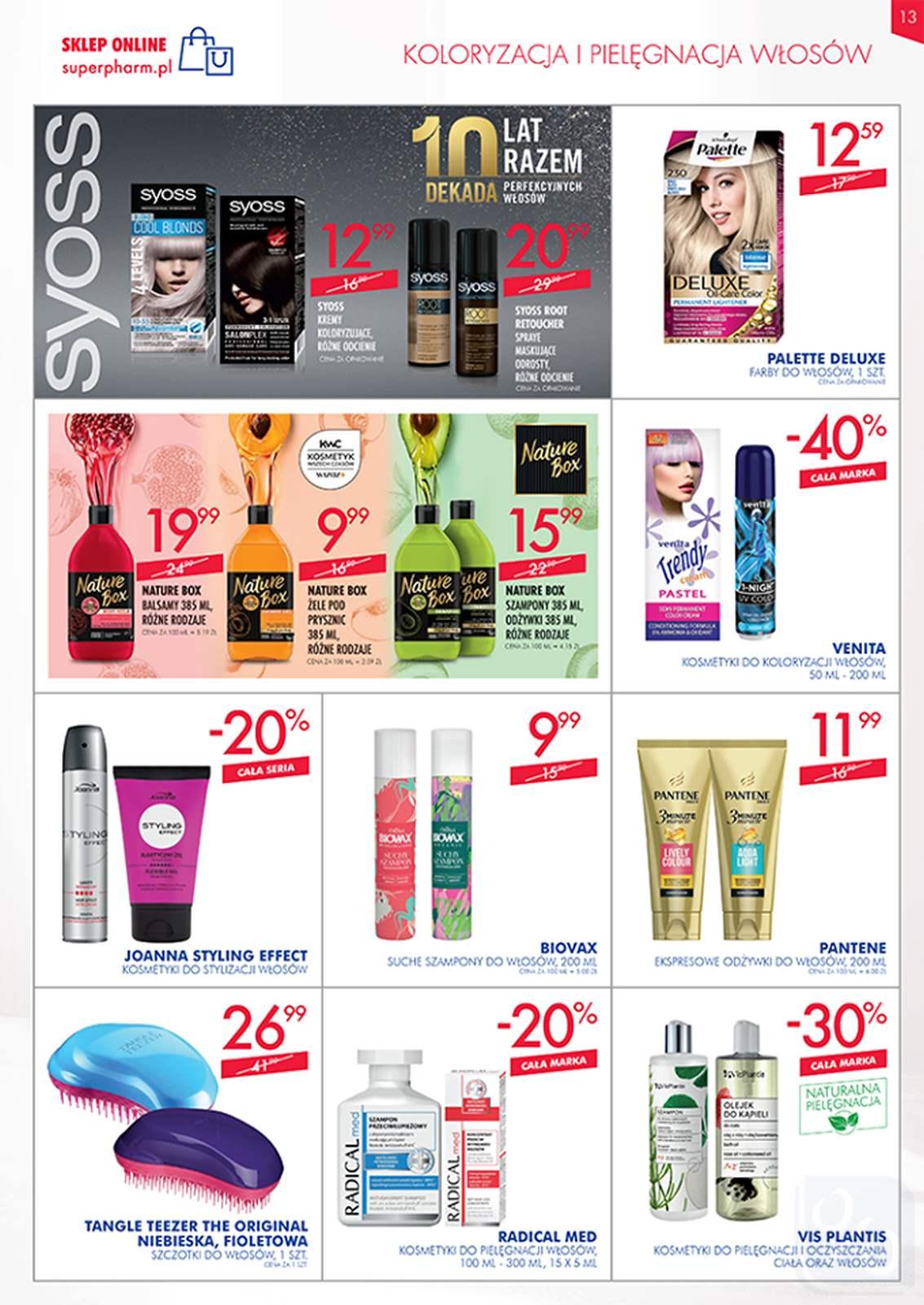 Gazetka promocyjna Superpharm do 31/07/2019 str.13