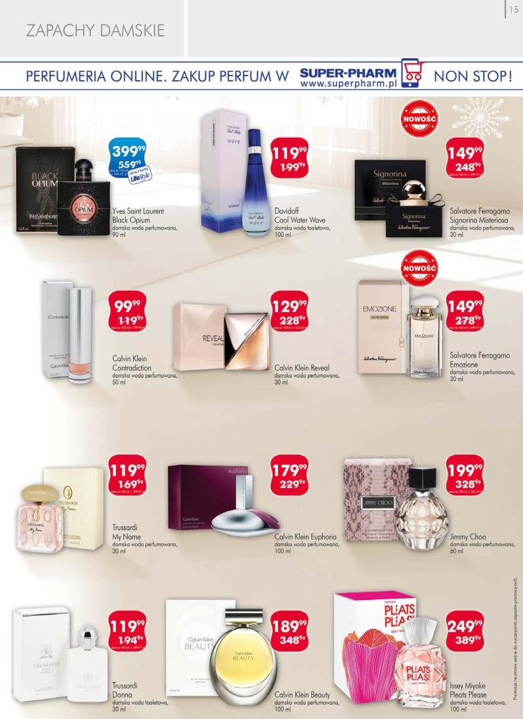 Gazetka promocyjna Superpharm do 18/01/2017 str.15