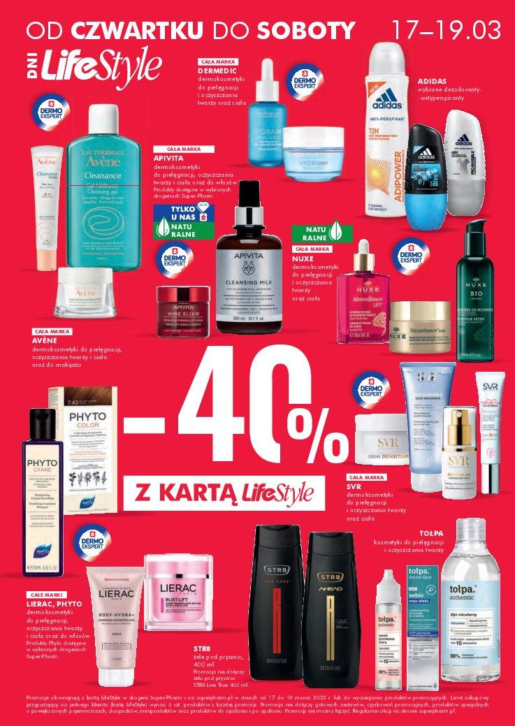 Gazetka promocyjna Superpharm do 19/03/2022 str.4