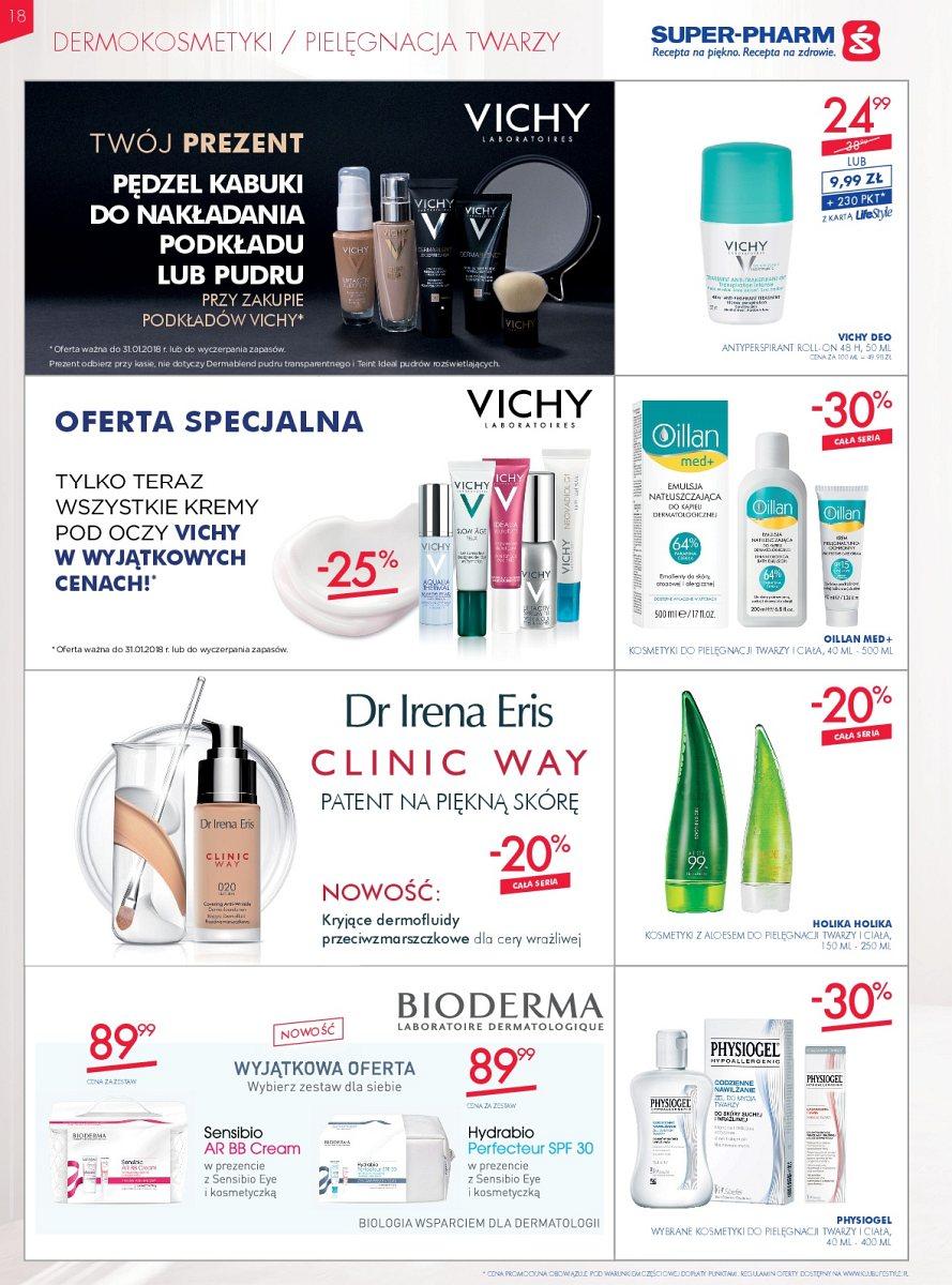 Gazetka promocyjna Superpharm do 31/01/2018 str.18
