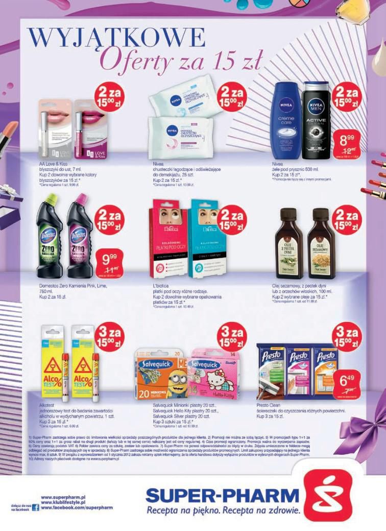 Gazetka promocyjna Superpharm do 01/06/2016 str.20