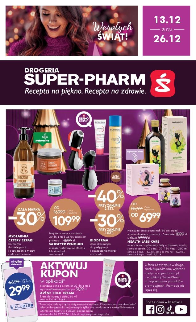 Gazetka promocyjna Superpharm do 26/12/2024 str.1