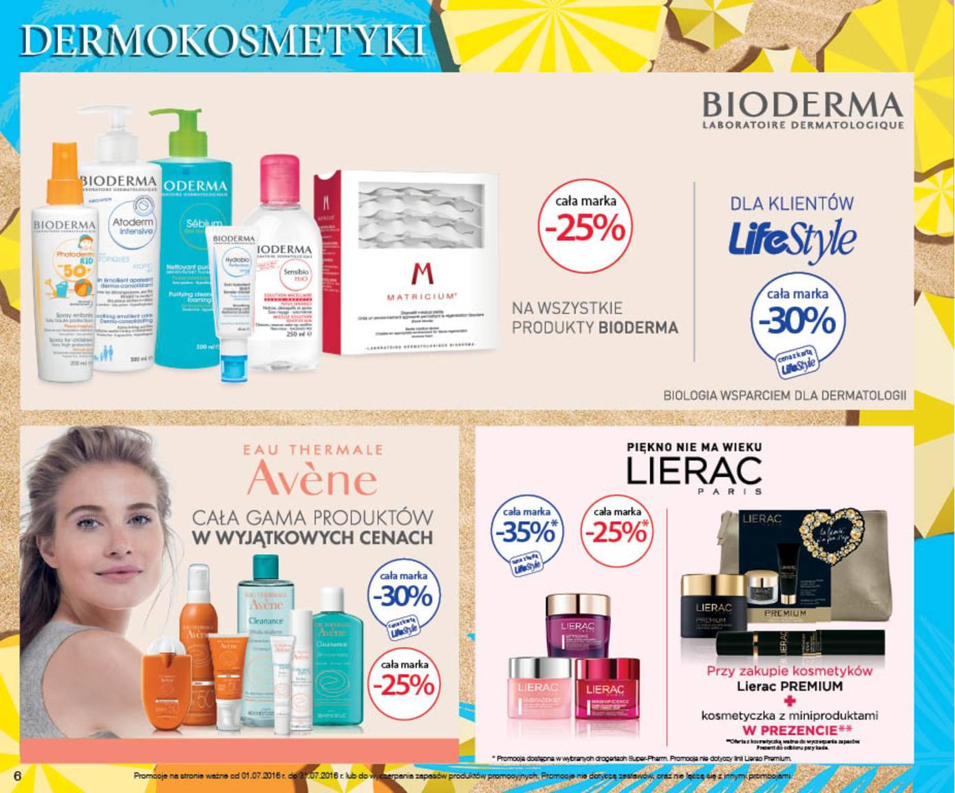 Gazetka promocyjna Superpharm do 31/07/2016 str.6